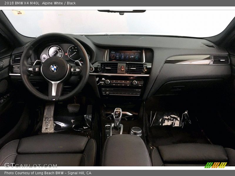 Alpine White / Black 2018 BMW X4 M40i