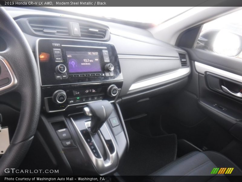 Modern Steel Metallic / Black 2019 Honda CR-V LX AWD