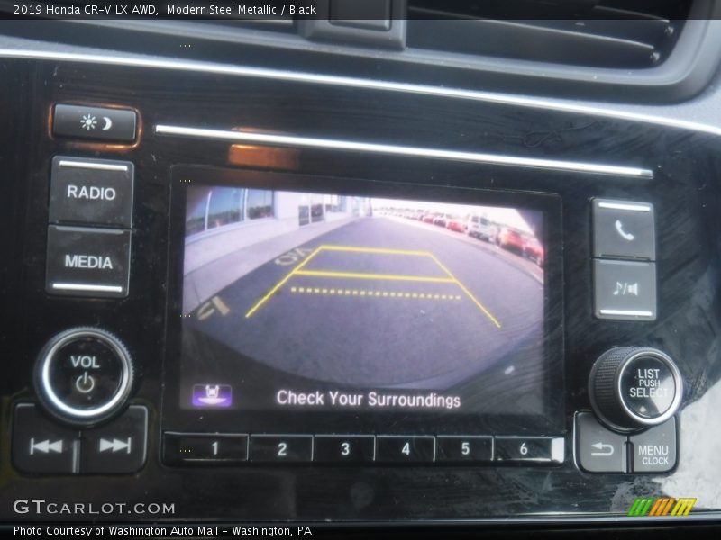 Modern Steel Metallic / Black 2019 Honda CR-V LX AWD