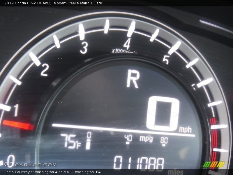 Modern Steel Metallic / Black 2019 Honda CR-V LX AWD