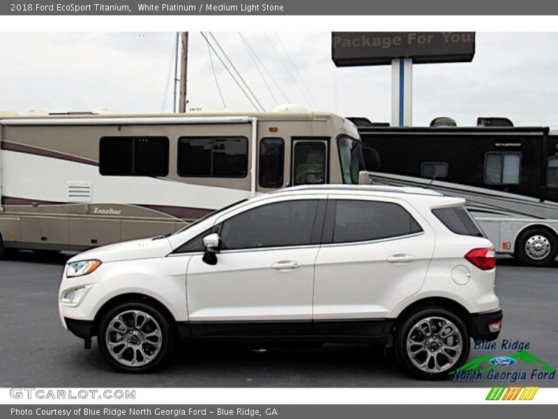  2018 EcoSport Titanium White Platinum