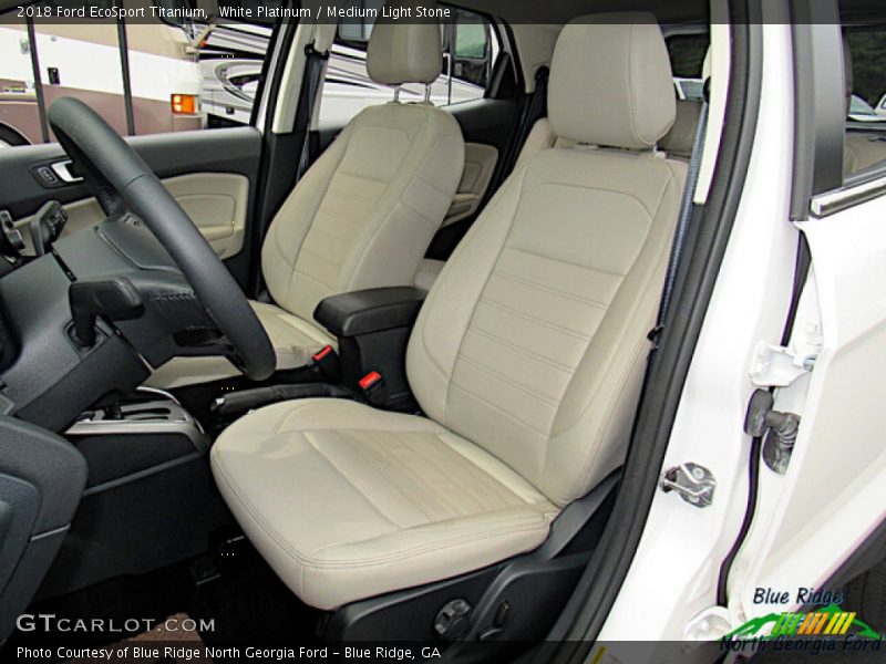 Front Seat of 2018 EcoSport Titanium