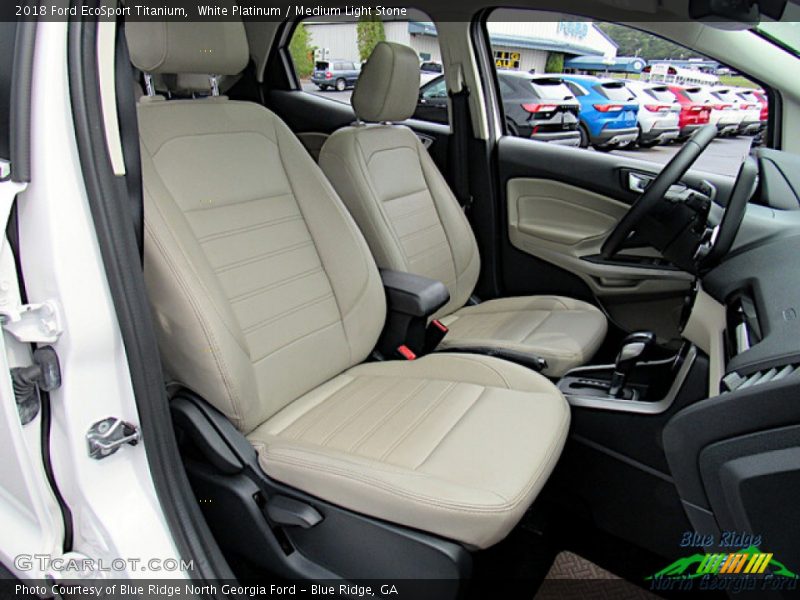  2018 EcoSport Titanium Medium Light Stone Interior