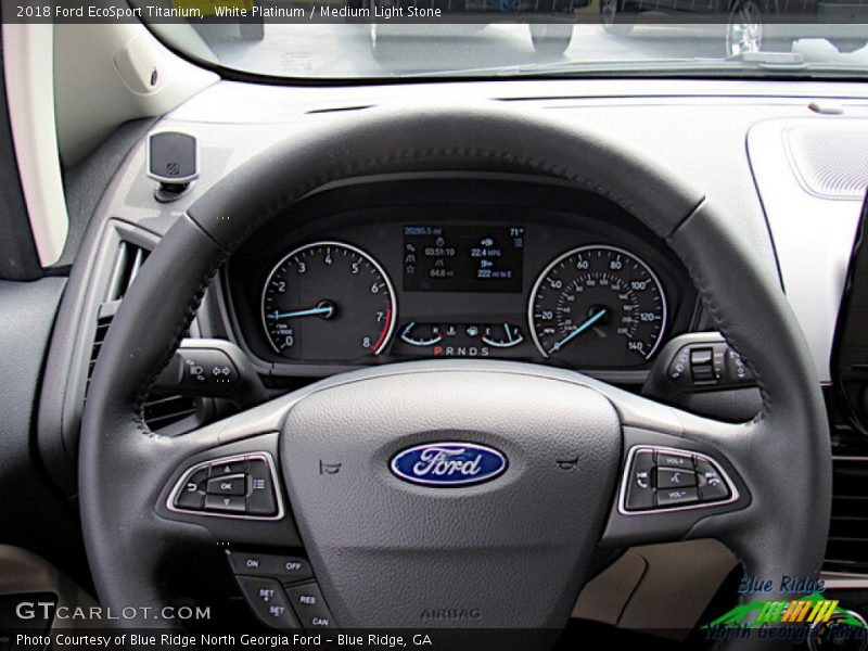  2018 EcoSport Titanium Steering Wheel