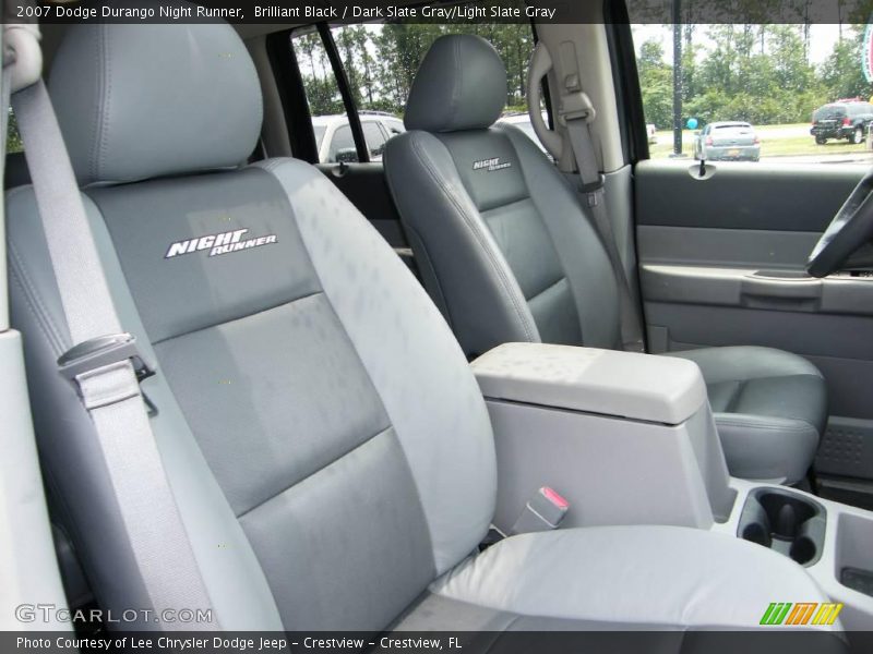 Brilliant Black / Dark Slate Gray/Light Slate Gray 2007 Dodge Durango Night Runner