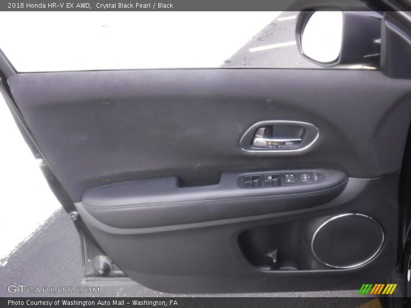 Crystal Black Pearl / Black 2018 Honda HR-V EX AWD