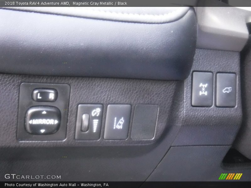 Magnetic Gray Metallic / Black 2018 Toyota RAV4 Adventure AWD