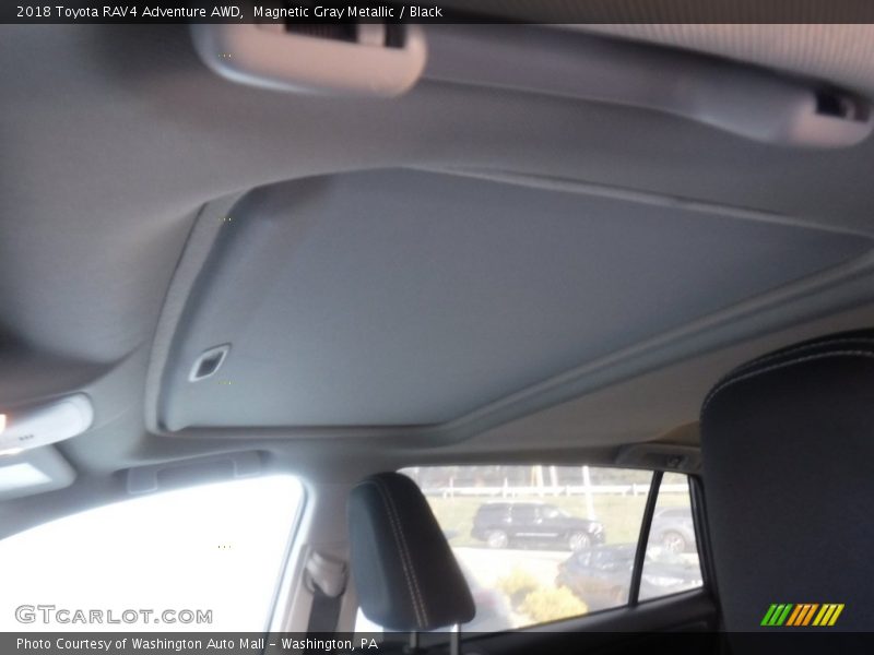 Magnetic Gray Metallic / Black 2018 Toyota RAV4 Adventure AWD