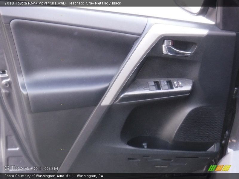 Magnetic Gray Metallic / Black 2018 Toyota RAV4 Adventure AWD