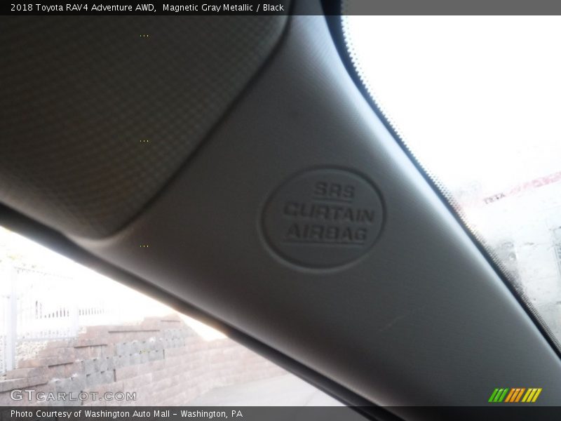 Magnetic Gray Metallic / Black 2018 Toyota RAV4 Adventure AWD