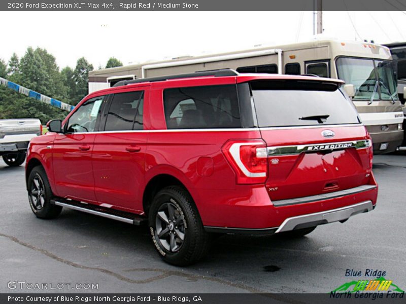Rapid Red / Medium Stone 2020 Ford Expedition XLT Max 4x4
