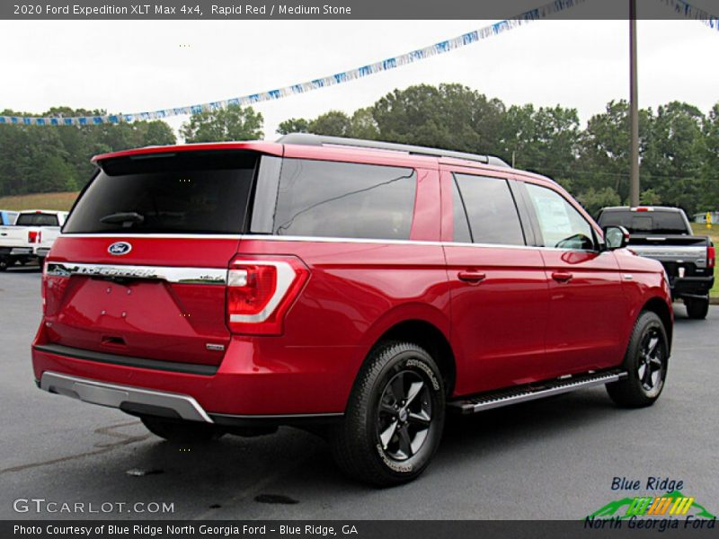 Rapid Red / Medium Stone 2020 Ford Expedition XLT Max 4x4