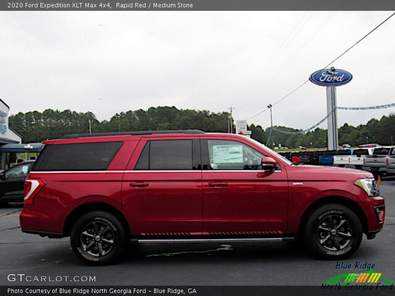 Rapid Red / Medium Stone 2020 Ford Expedition XLT Max 4x4