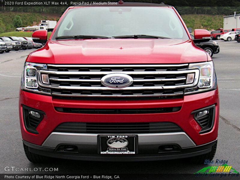 Rapid Red / Medium Stone 2020 Ford Expedition XLT Max 4x4