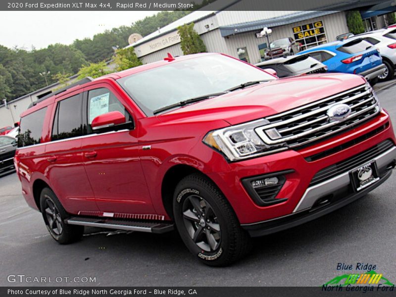 Rapid Red / Medium Stone 2020 Ford Expedition XLT Max 4x4