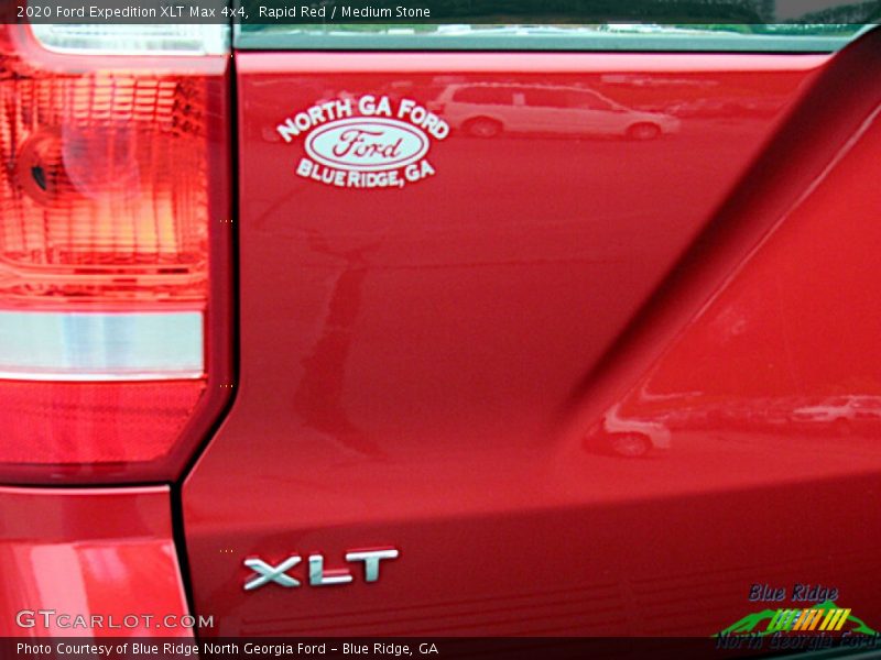 Rapid Red / Medium Stone 2020 Ford Expedition XLT Max 4x4