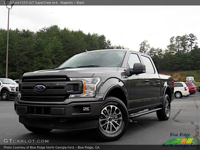 Magnetic / Black 2020 Ford F150 XLT SuperCrew 4x4