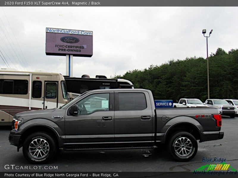 Magnetic / Black 2020 Ford F150 XLT SuperCrew 4x4