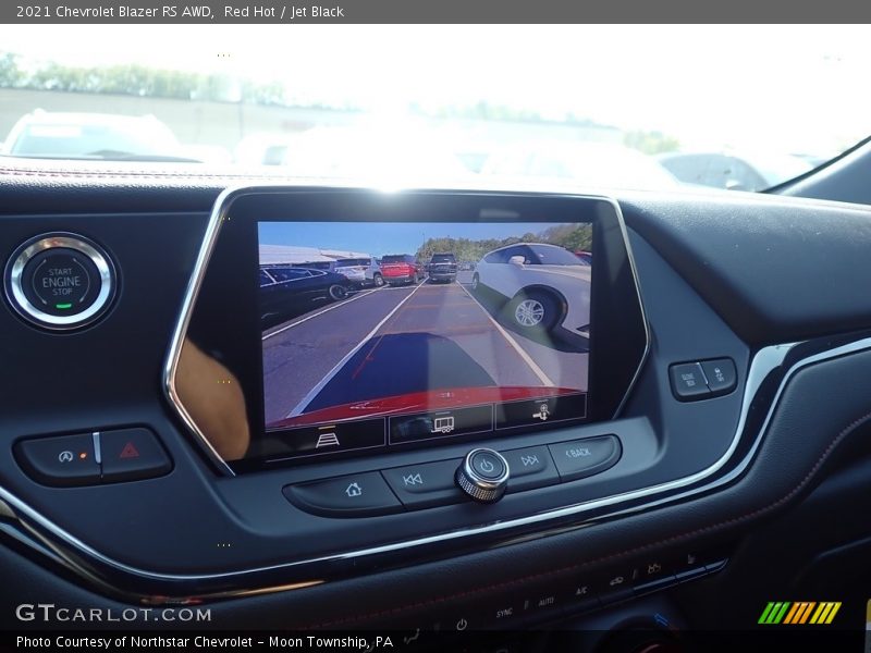 Controls of 2021 Blazer RS AWD