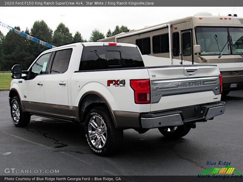 Star White / King Ranch Kingsville/Java 2020 Ford F150 King Ranch SuperCrew 4x4