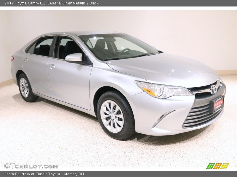 Celestial Silver Metallic / Black 2017 Toyota Camry LE