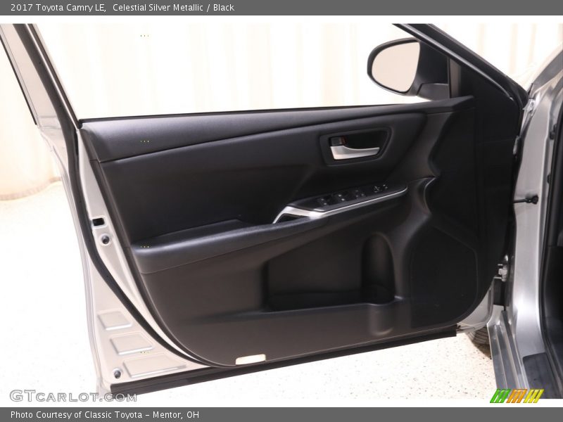 Celestial Silver Metallic / Black 2017 Toyota Camry LE