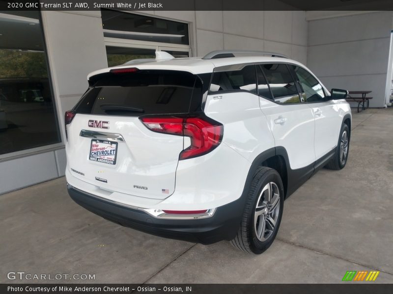Summit White / Jet Black 2020 GMC Terrain SLT AWD