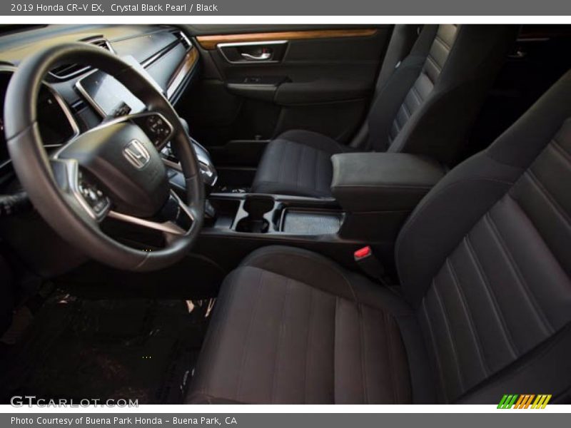 Crystal Black Pearl / Black 2019 Honda CR-V EX