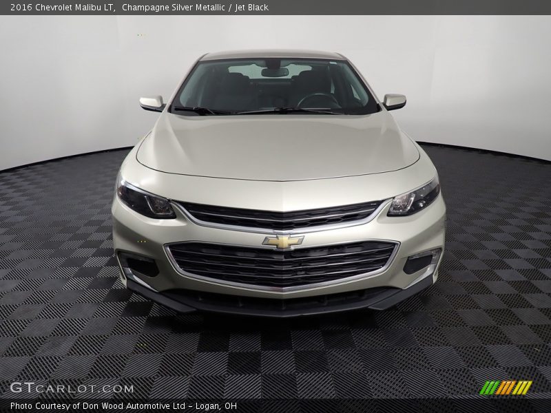 Champagne Silver Metallic / Jet Black 2016 Chevrolet Malibu LT
