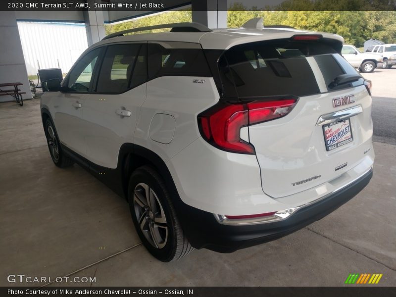 Summit White / Jet Black 2020 GMC Terrain SLT AWD