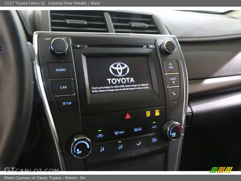 Celestial Silver Metallic / Black 2017 Toyota Camry LE