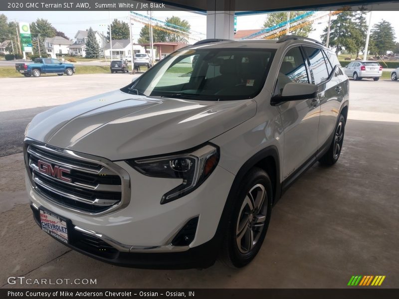 Summit White / Jet Black 2020 GMC Terrain SLT AWD