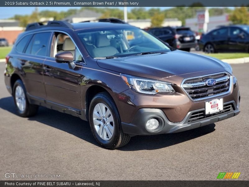 Cinnamon Brown Pearl / Warm Ivory 2019 Subaru Outback 2.5i Premium