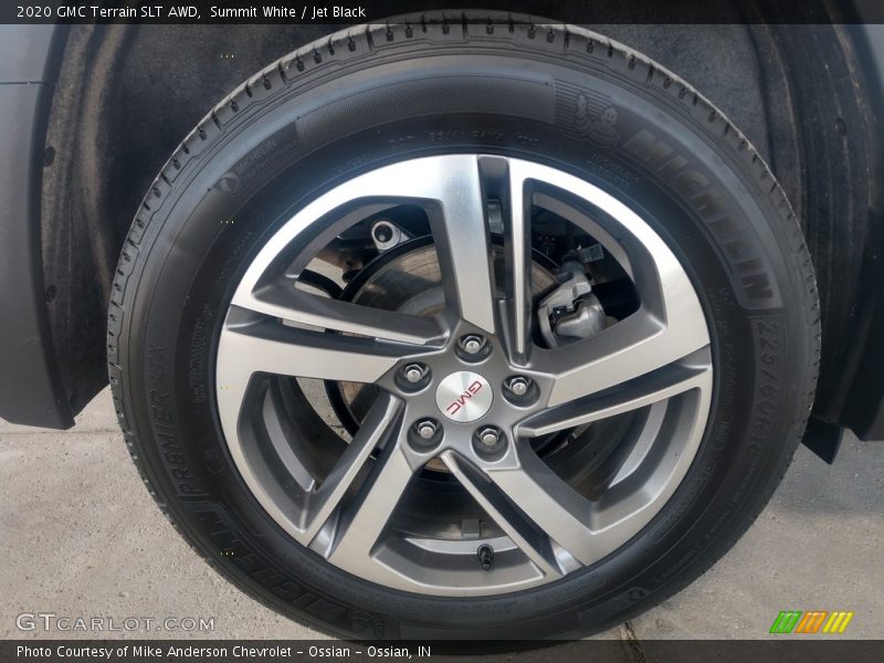 Summit White / Jet Black 2020 GMC Terrain SLT AWD