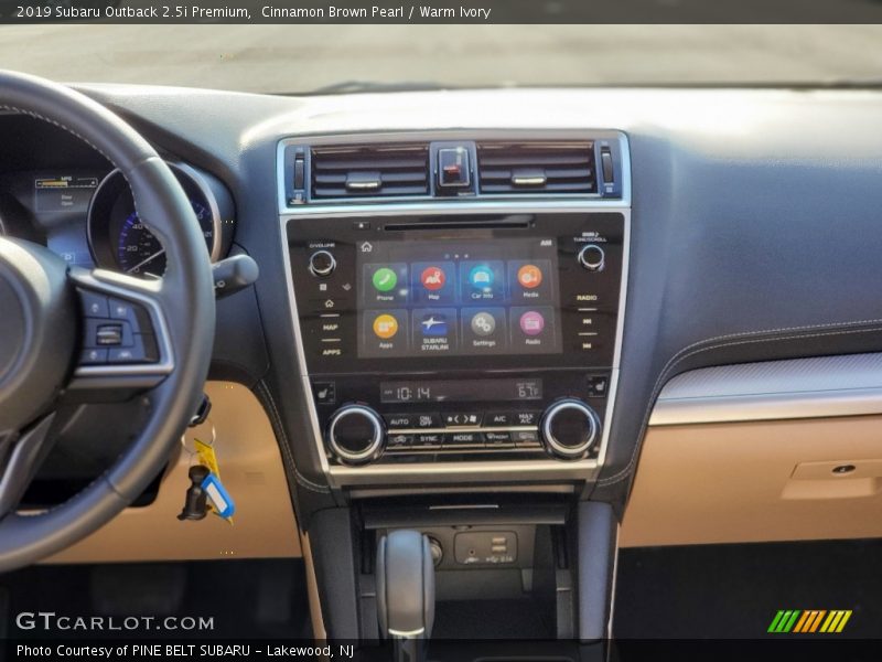 Cinnamon Brown Pearl / Warm Ivory 2019 Subaru Outback 2.5i Premium