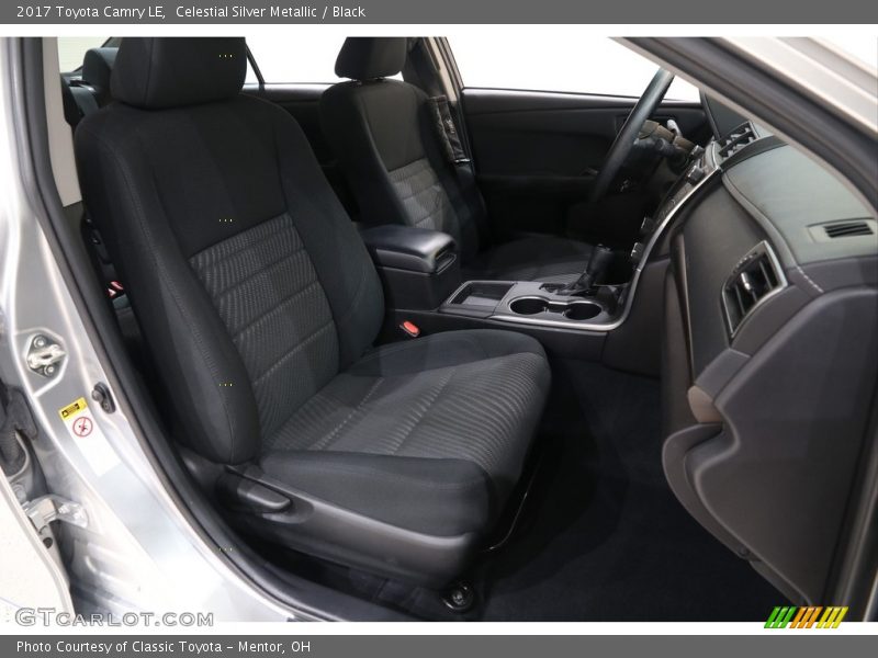 Celestial Silver Metallic / Black 2017 Toyota Camry LE