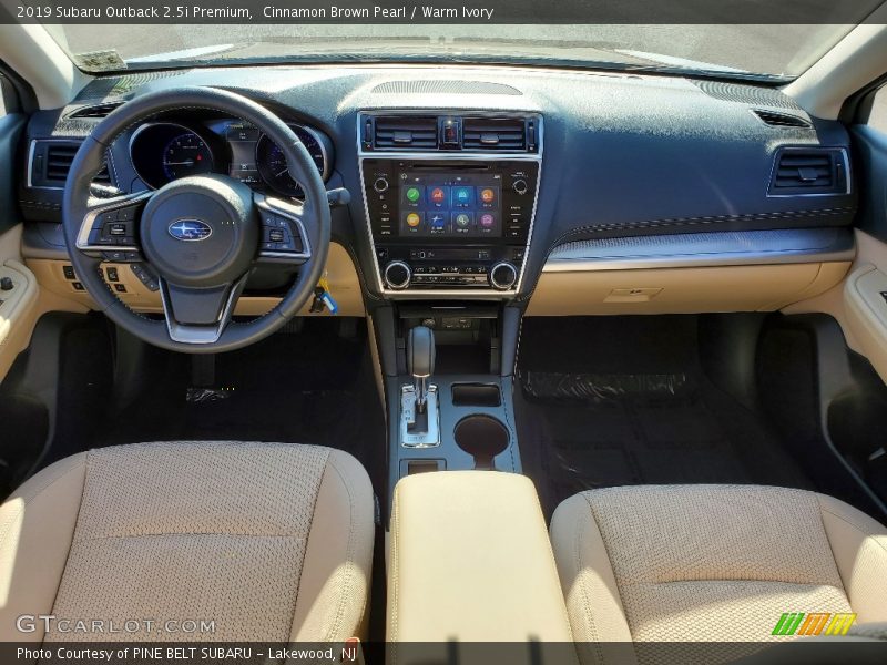 Cinnamon Brown Pearl / Warm Ivory 2019 Subaru Outback 2.5i Premium