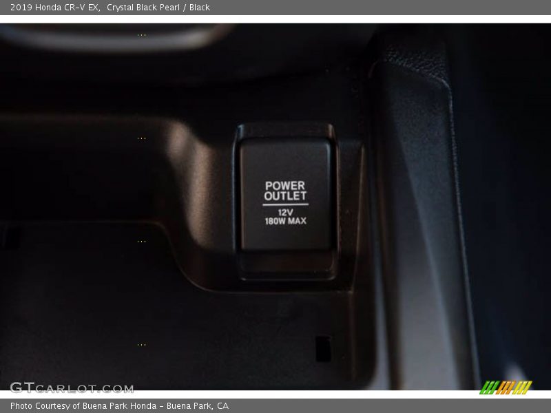 Crystal Black Pearl / Black 2019 Honda CR-V EX