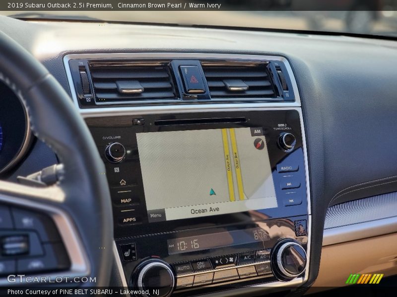 Cinnamon Brown Pearl / Warm Ivory 2019 Subaru Outback 2.5i Premium