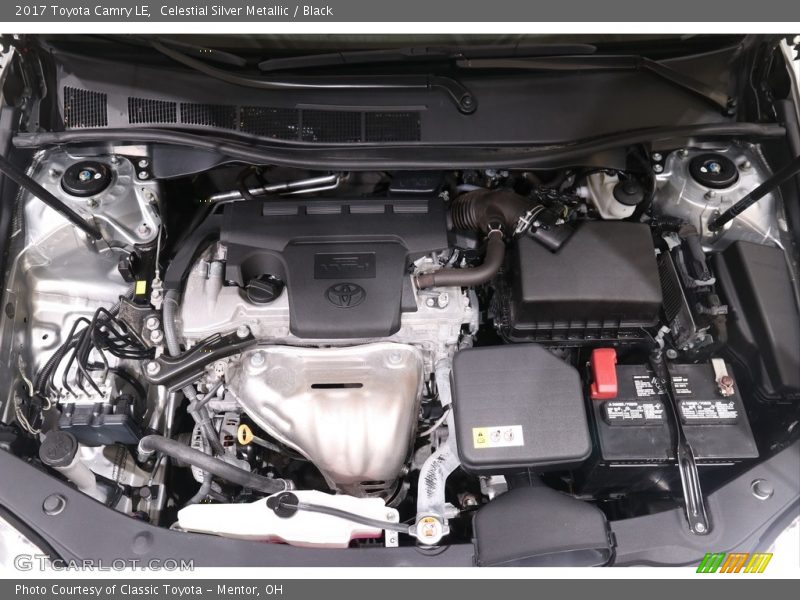 Celestial Silver Metallic / Black 2017 Toyota Camry LE