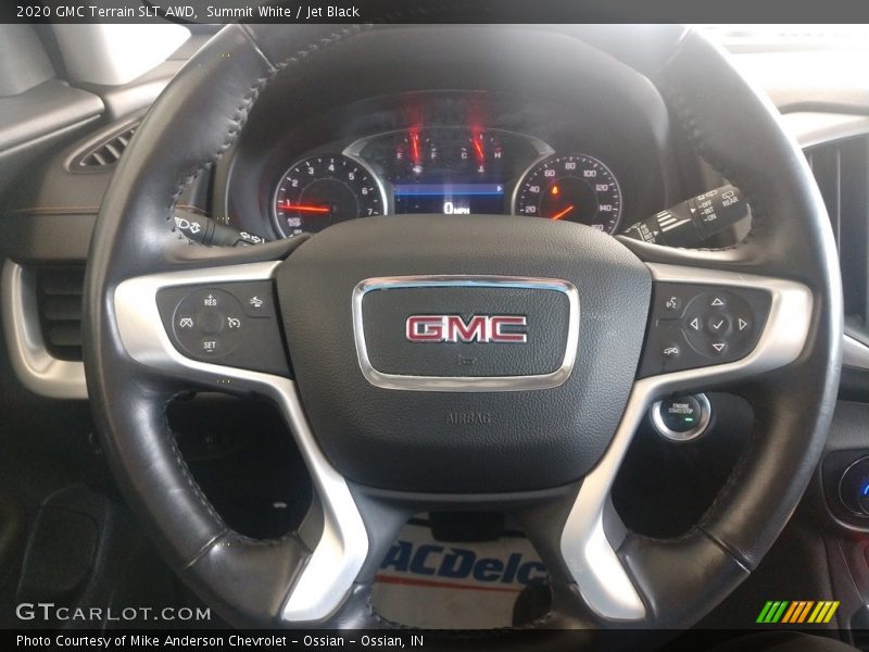 Summit White / Jet Black 2020 GMC Terrain SLT AWD