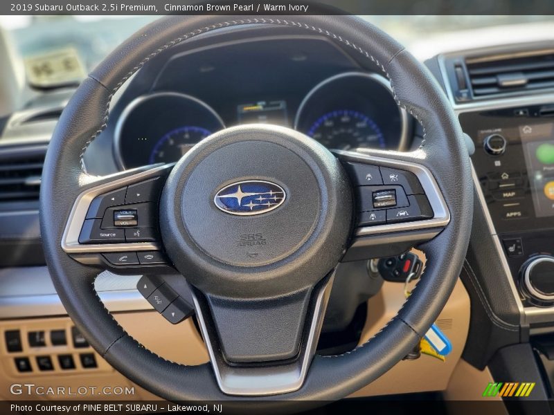 Cinnamon Brown Pearl / Warm Ivory 2019 Subaru Outback 2.5i Premium