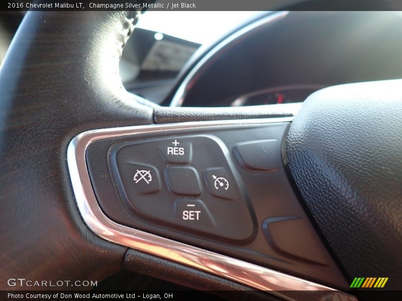 Champagne Silver Metallic / Jet Black 2016 Chevrolet Malibu LT
