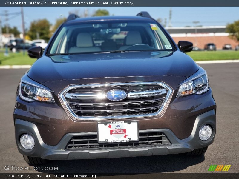 Cinnamon Brown Pearl / Warm Ivory 2019 Subaru Outback 2.5i Premium