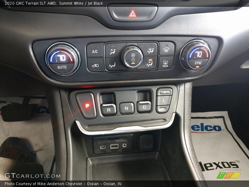 Summit White / Jet Black 2020 GMC Terrain SLT AWD