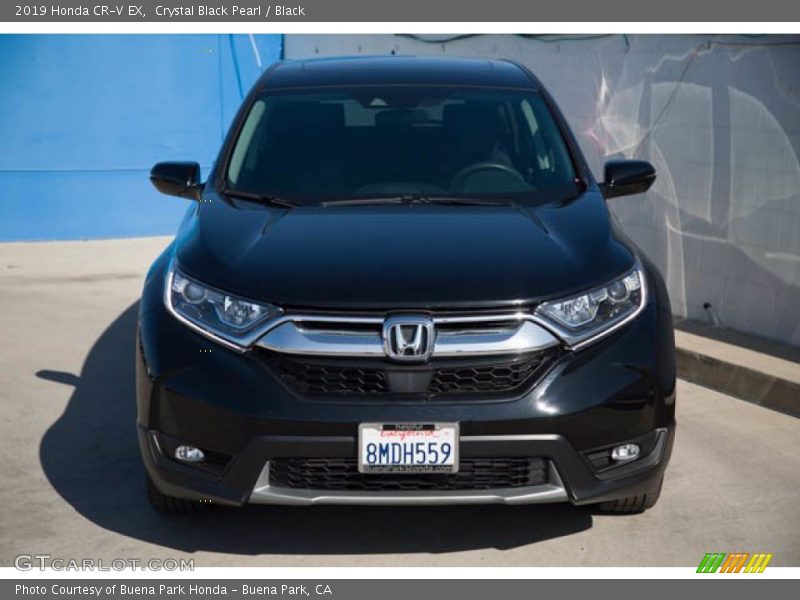 Crystal Black Pearl / Black 2019 Honda CR-V EX