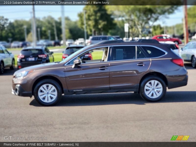 Cinnamon Brown Pearl / Warm Ivory 2019 Subaru Outback 2.5i Premium