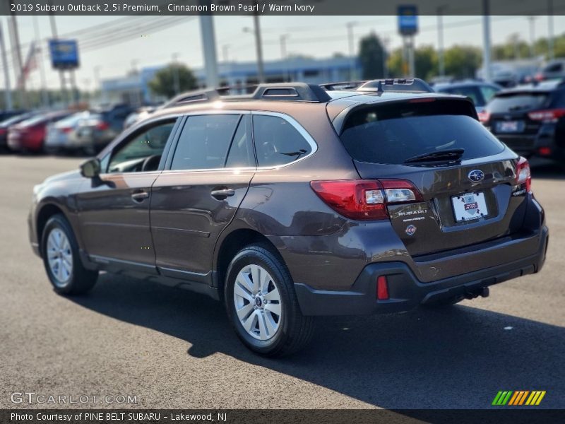 Cinnamon Brown Pearl / Warm Ivory 2019 Subaru Outback 2.5i Premium