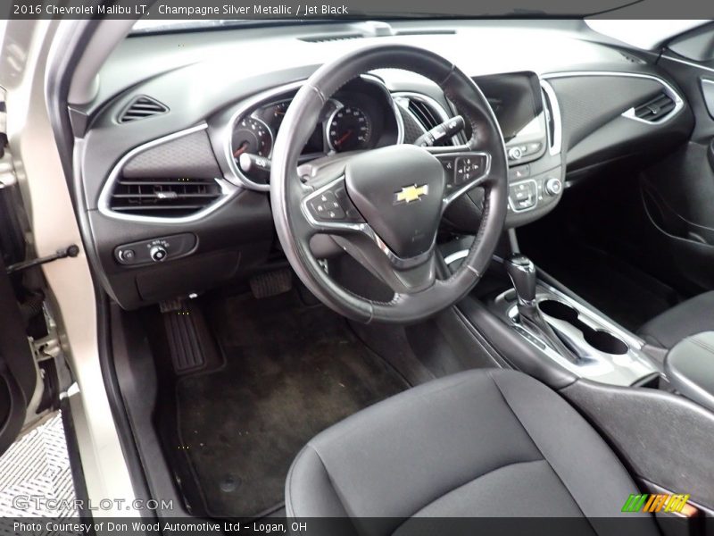 Champagne Silver Metallic / Jet Black 2016 Chevrolet Malibu LT