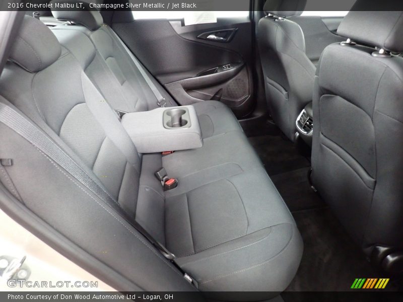 Champagne Silver Metallic / Jet Black 2016 Chevrolet Malibu LT